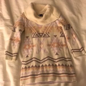 Baby Gap sweater dress, size 2T.